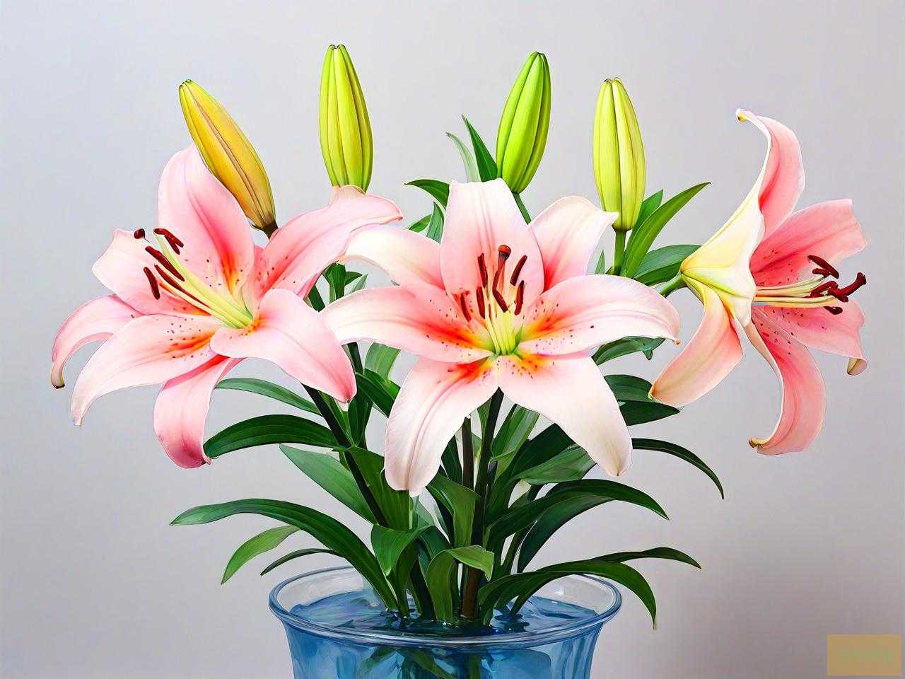 百合花插在水里怎么养