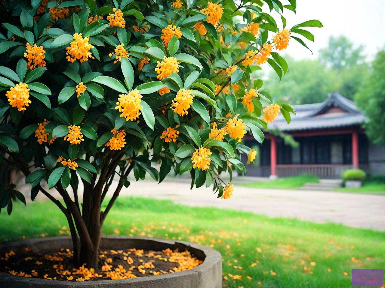 院子里种桂花树的禁忌