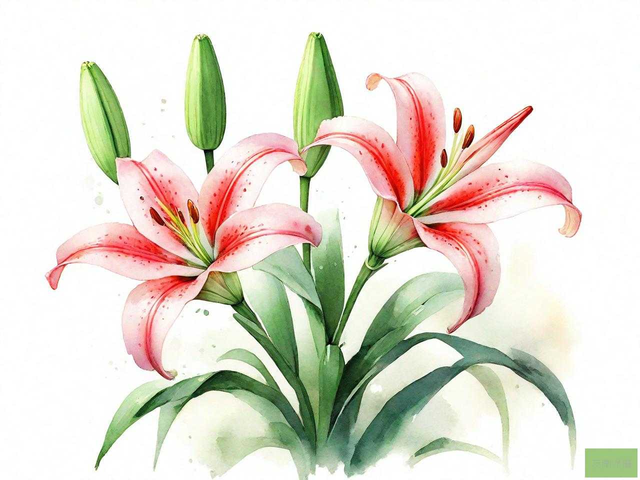 百合如何开花