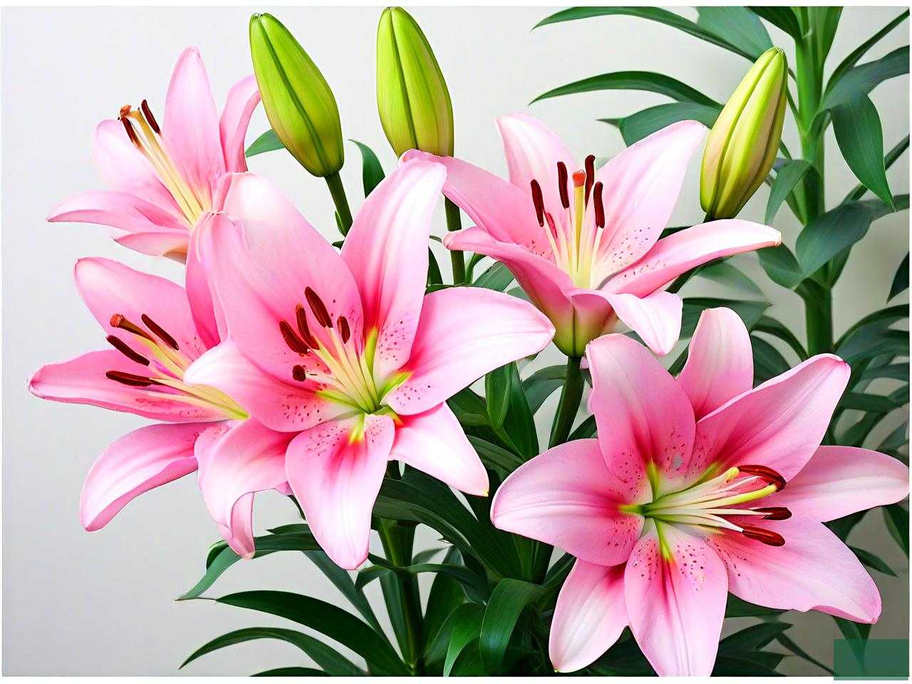 百合花打顶后不开花吗