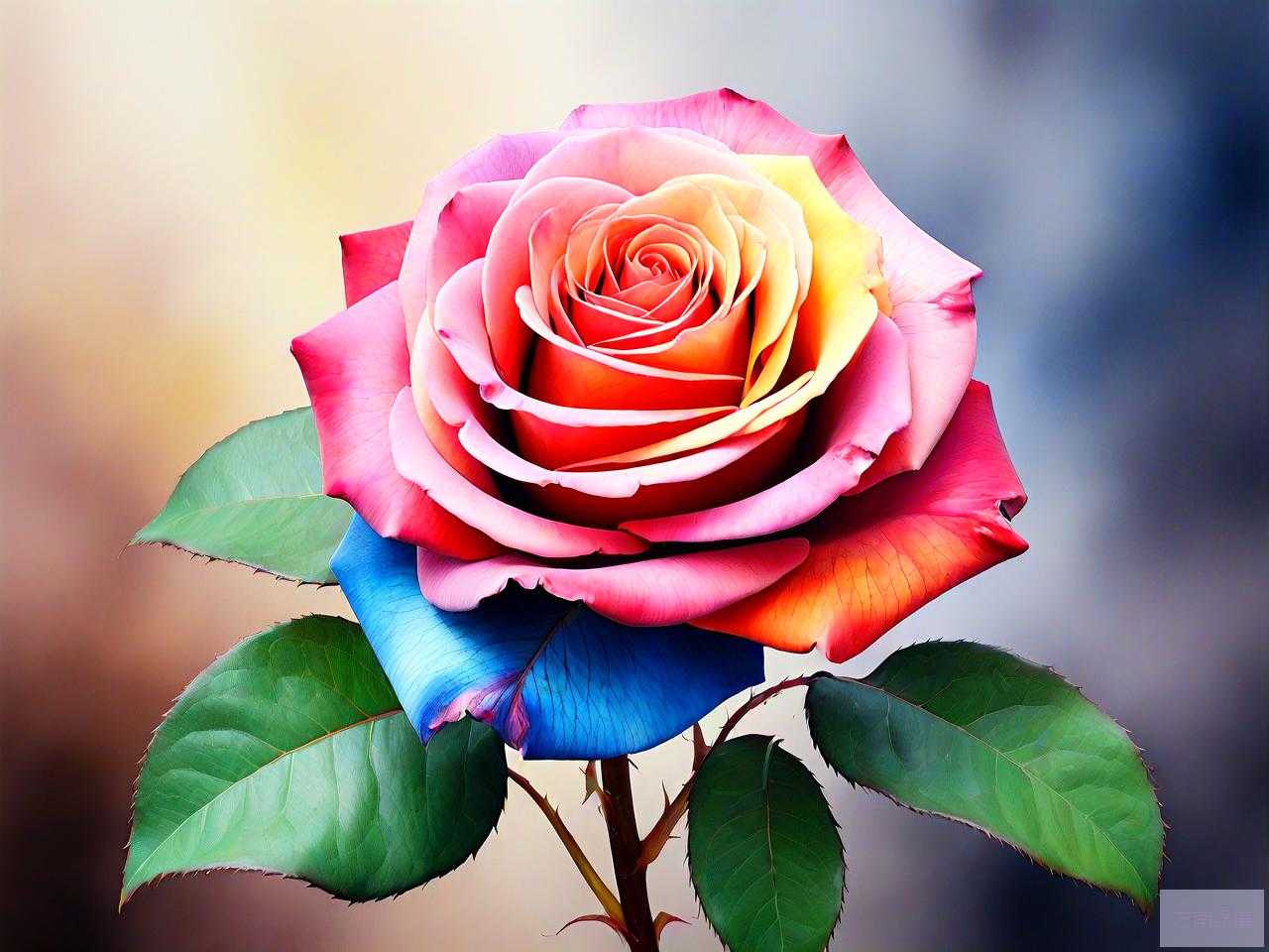 彩色玫瑰花怎么种出来