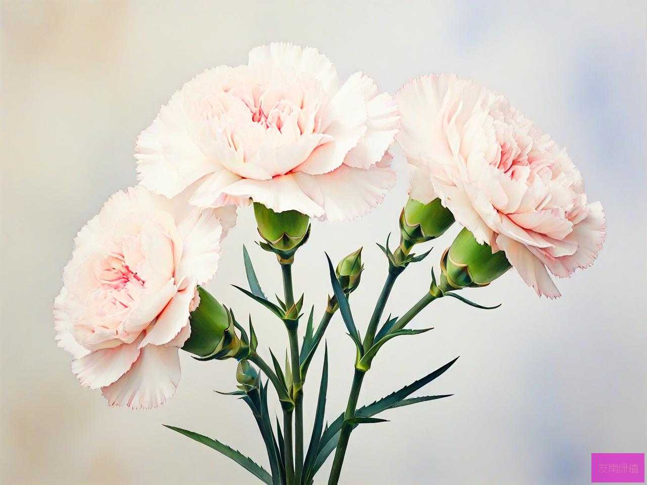 白色康乃馨花语是什么