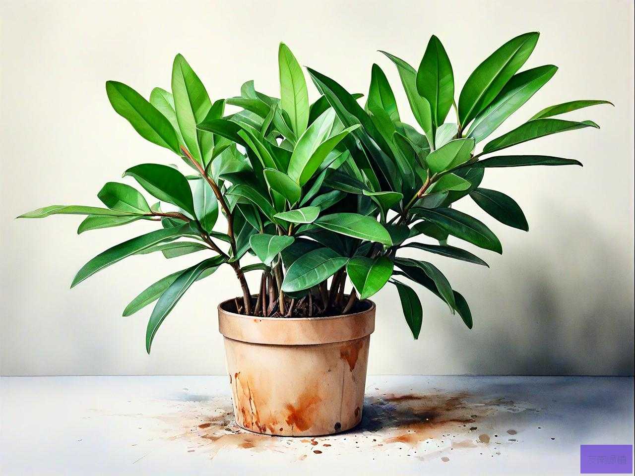 网上买的金钱树怎么种