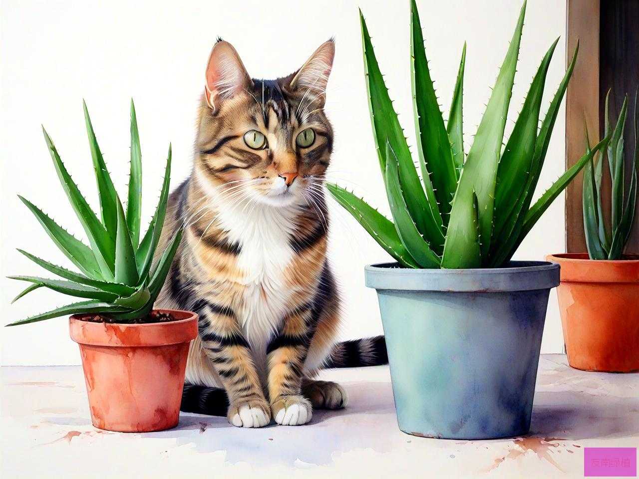 养猫家里可以养芦荟吗