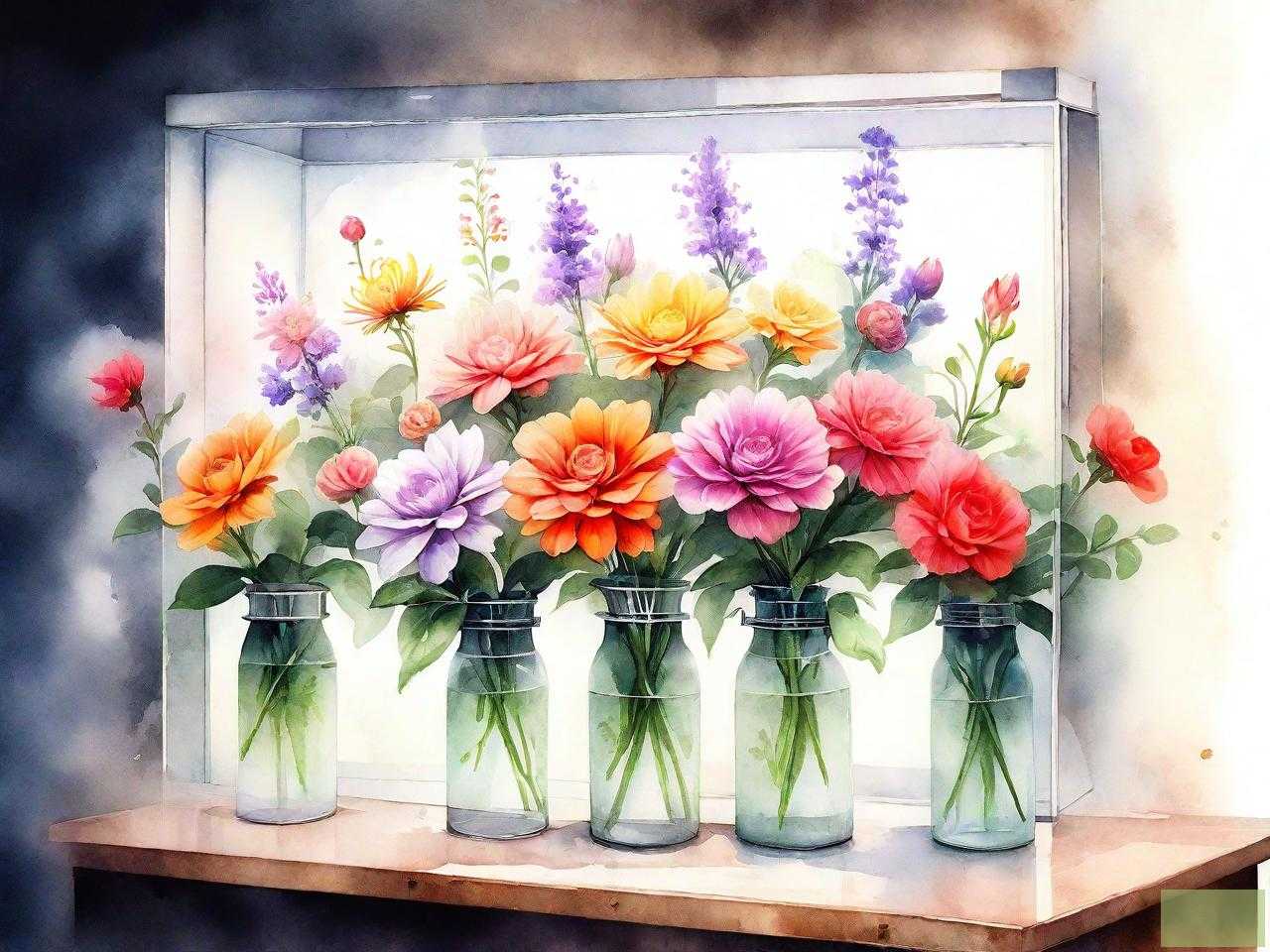 喷了鲜花保鲜剂的花可以直接放在鲜花柜吗