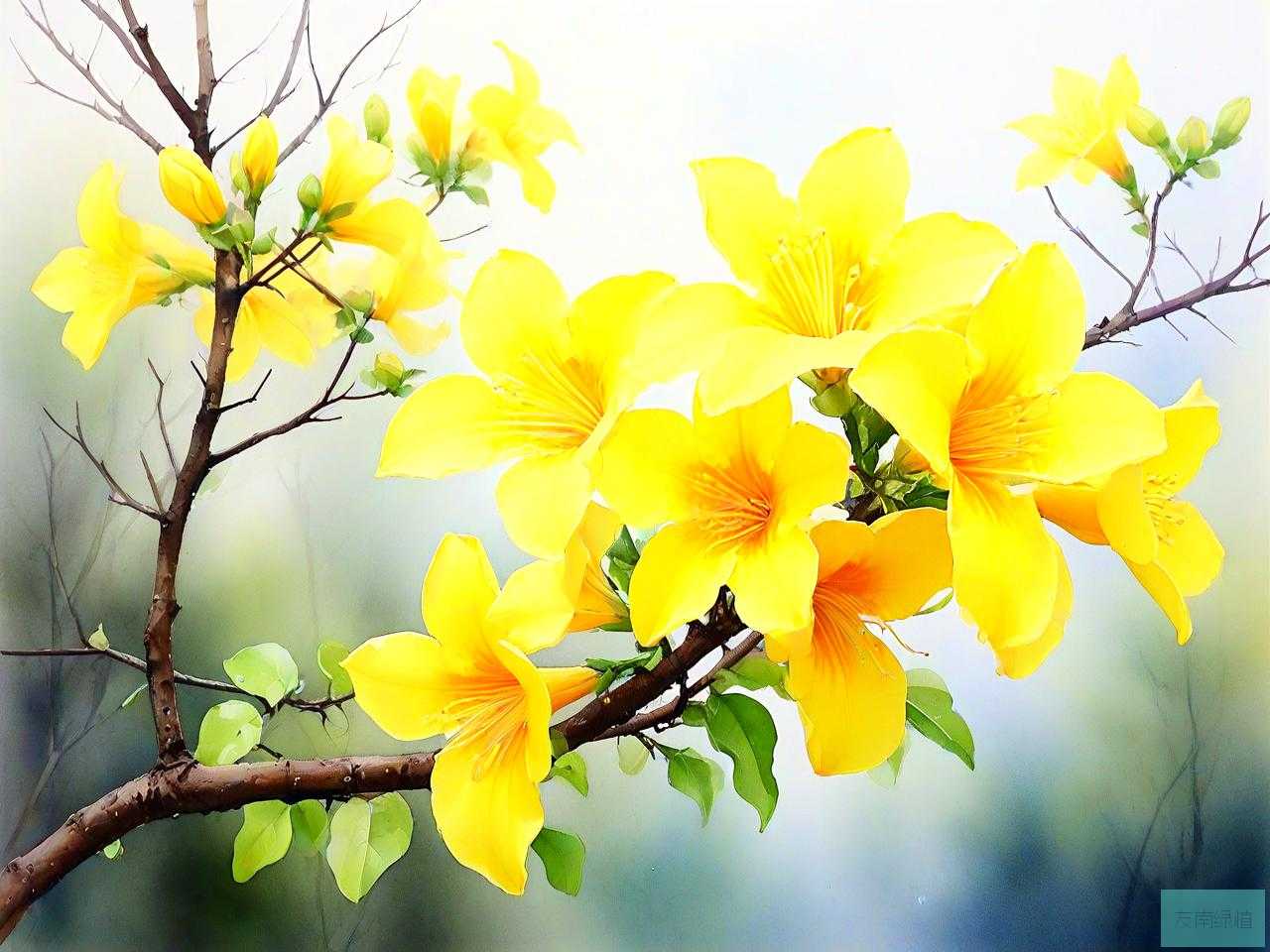 黄风铃花的花语是什么