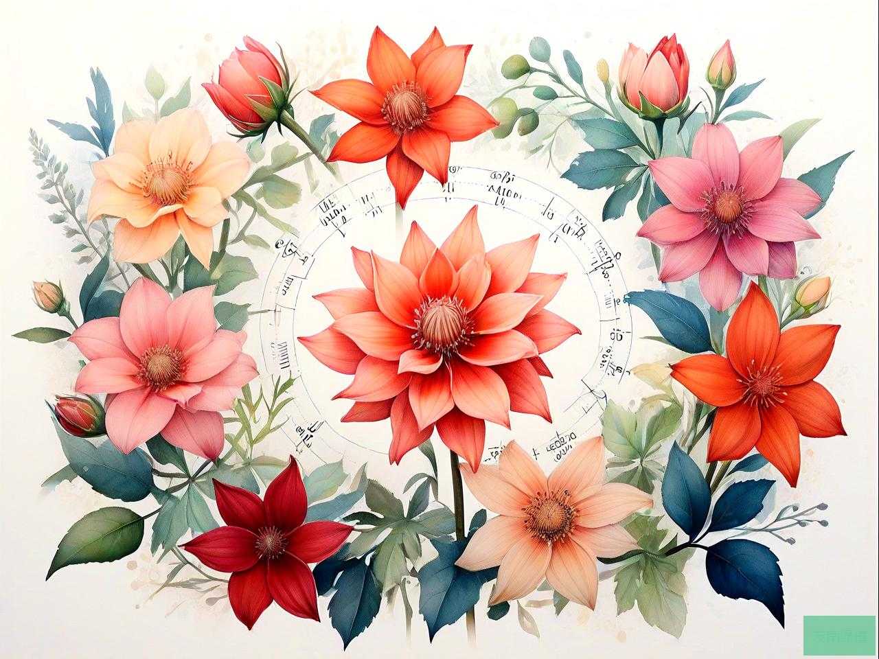 十二星座的守护花花语