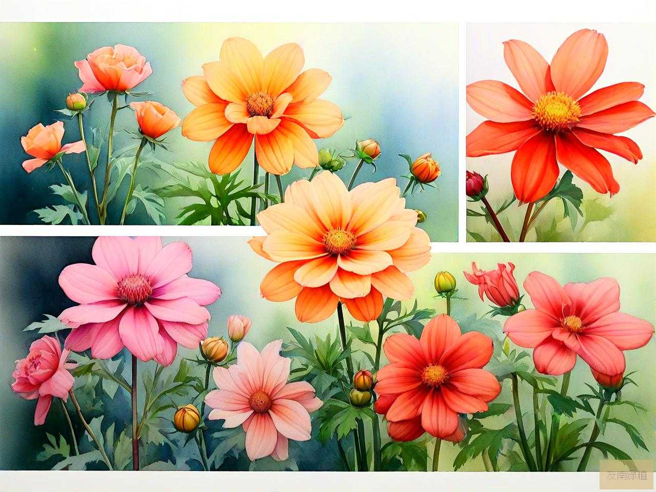 一年四季开花不断的花