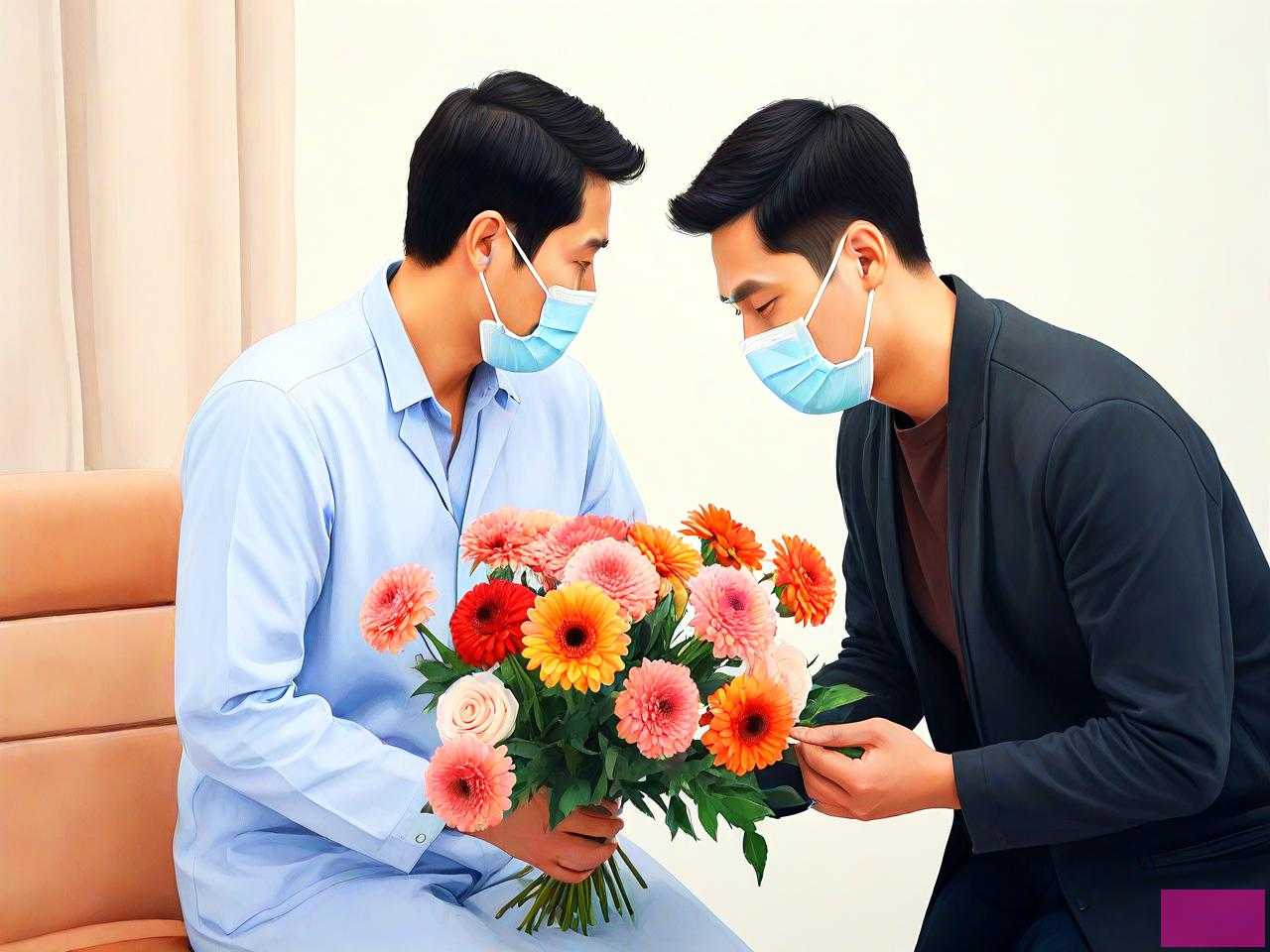 看望男病人买什么鲜花