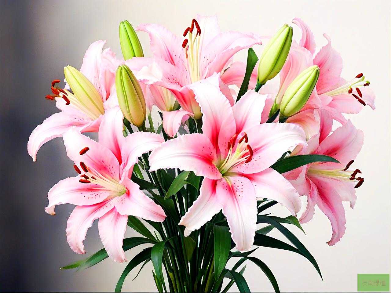 百合花跟康乃馨的花语