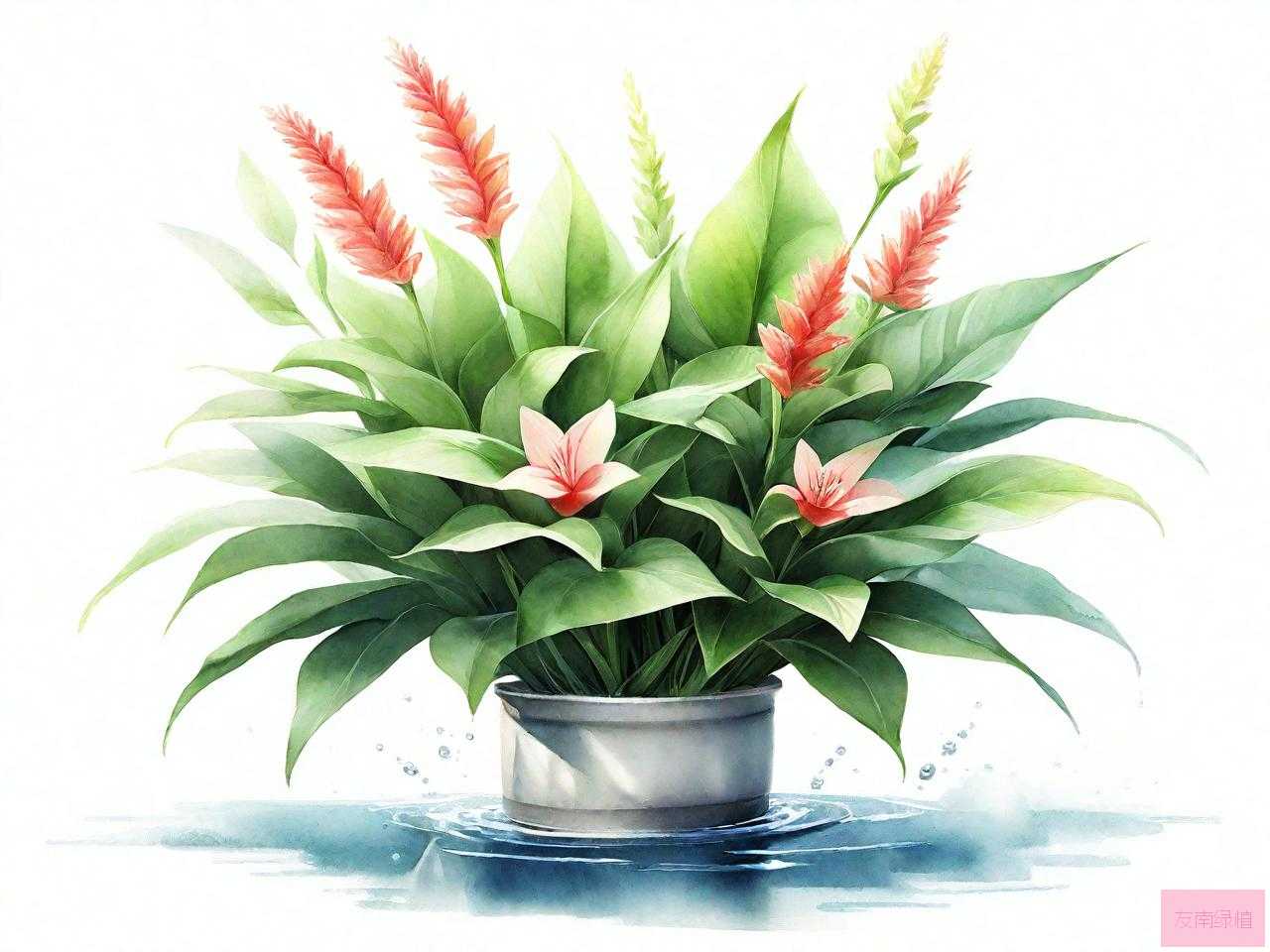 一帆风顺水培花