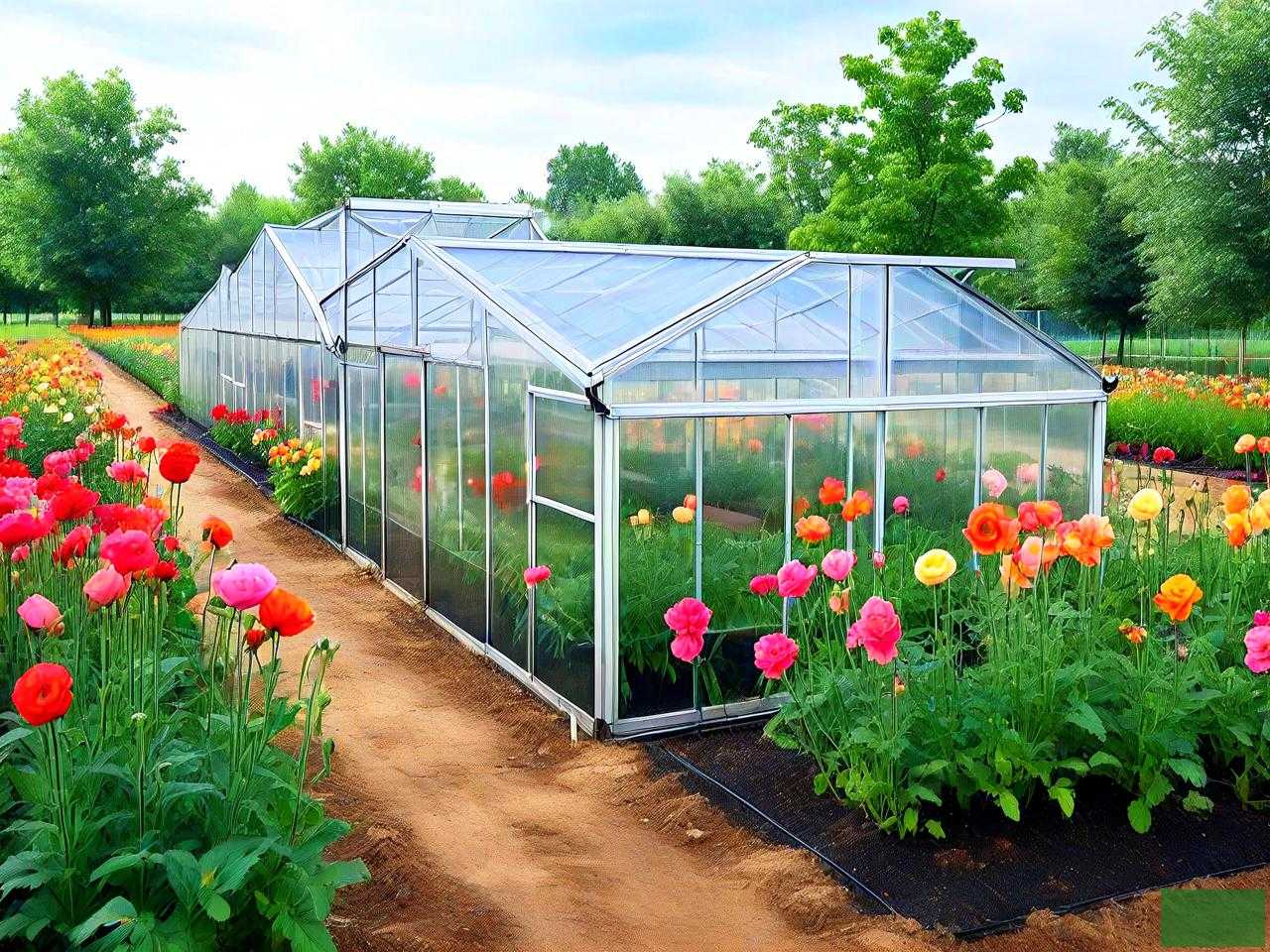 花卉智能温室大棚建设