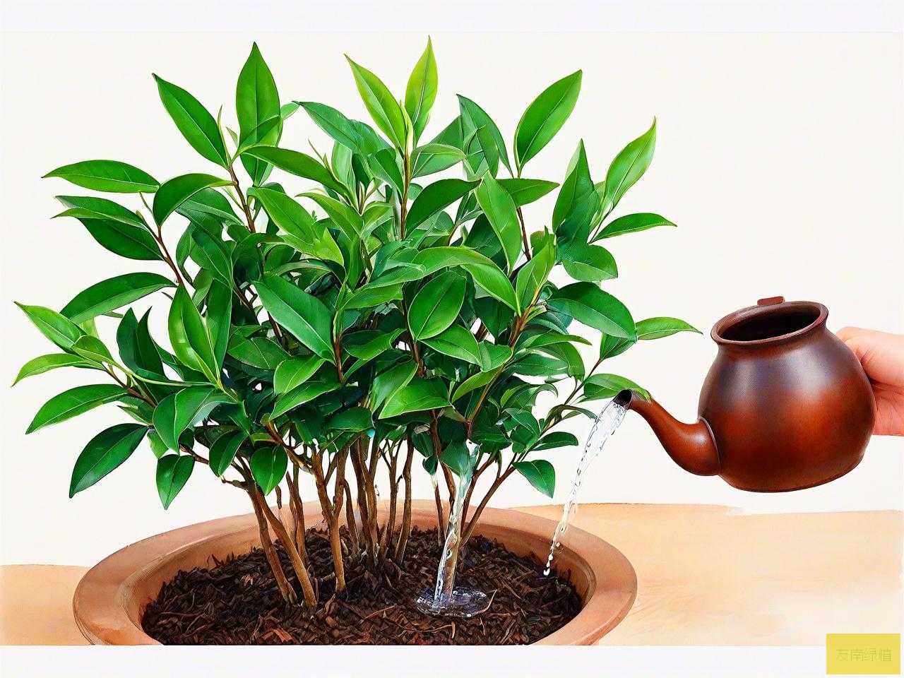 幸福树浇茶叶水好不好