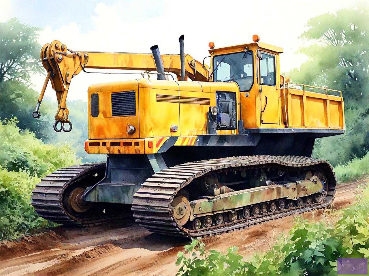 1吨爬山虎履带运输车