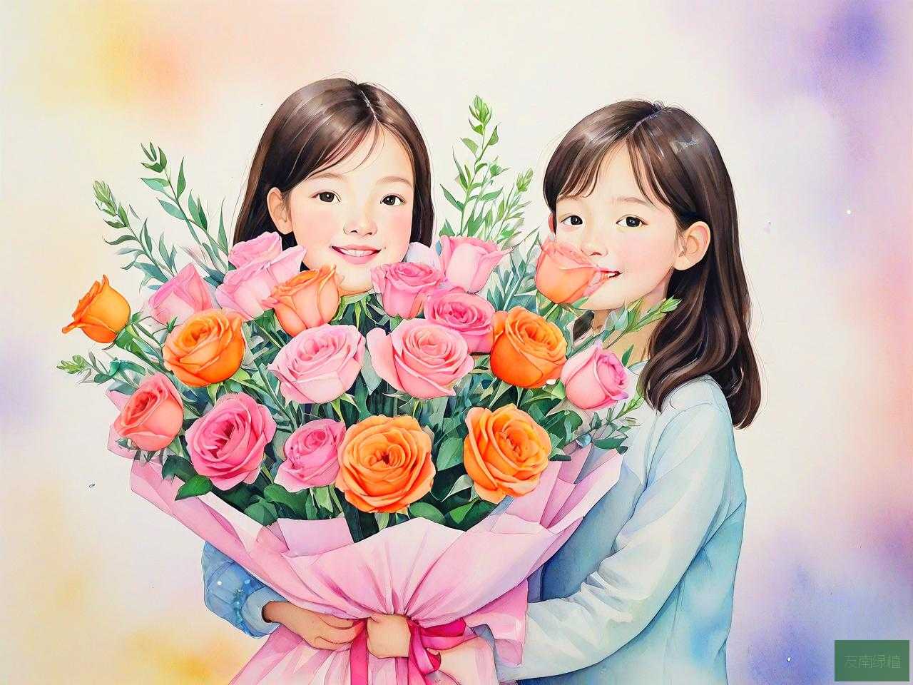 10岁女孩生日送什么花
