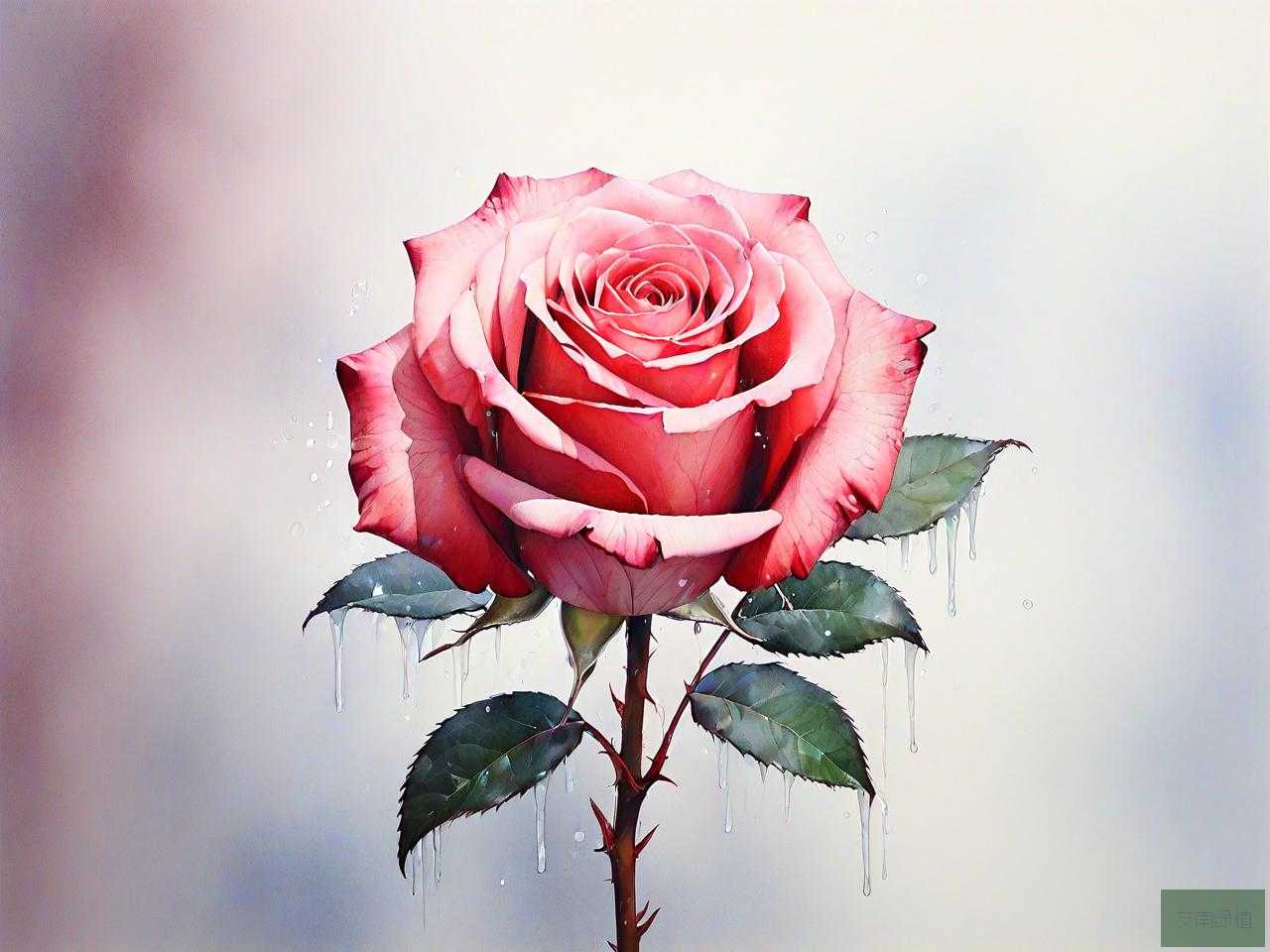 碎冰玫瑰的花语和寓意
