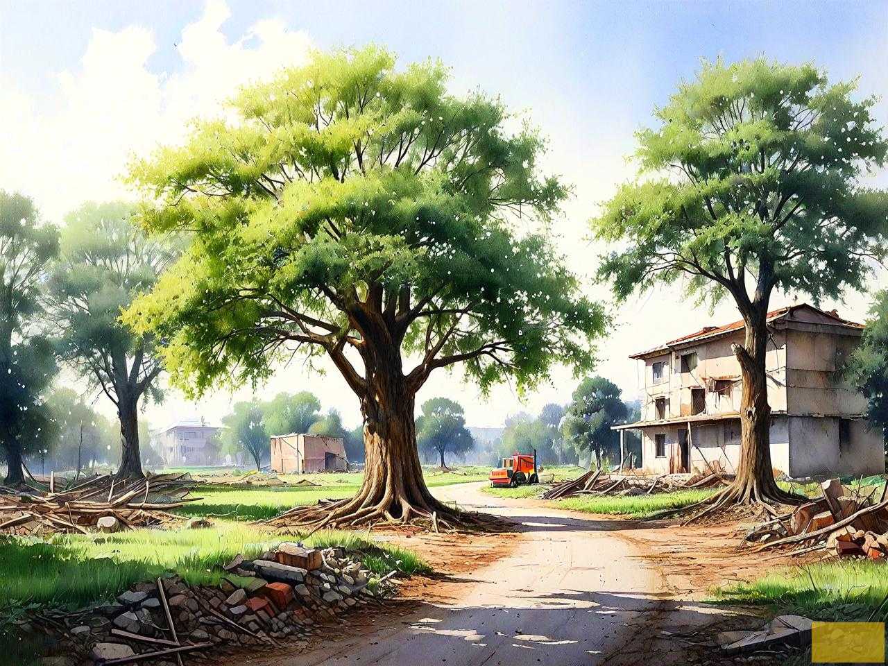 拆迁景观树多少钱一棵