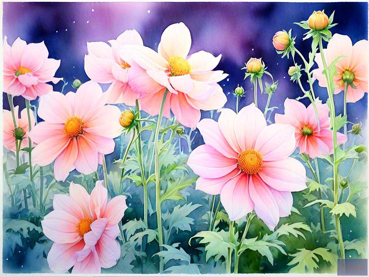 哪些花卉晚上释放氧气