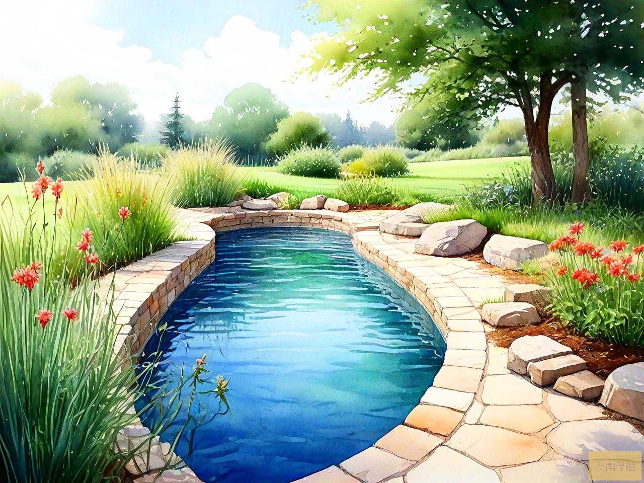水池边适合种什么植物