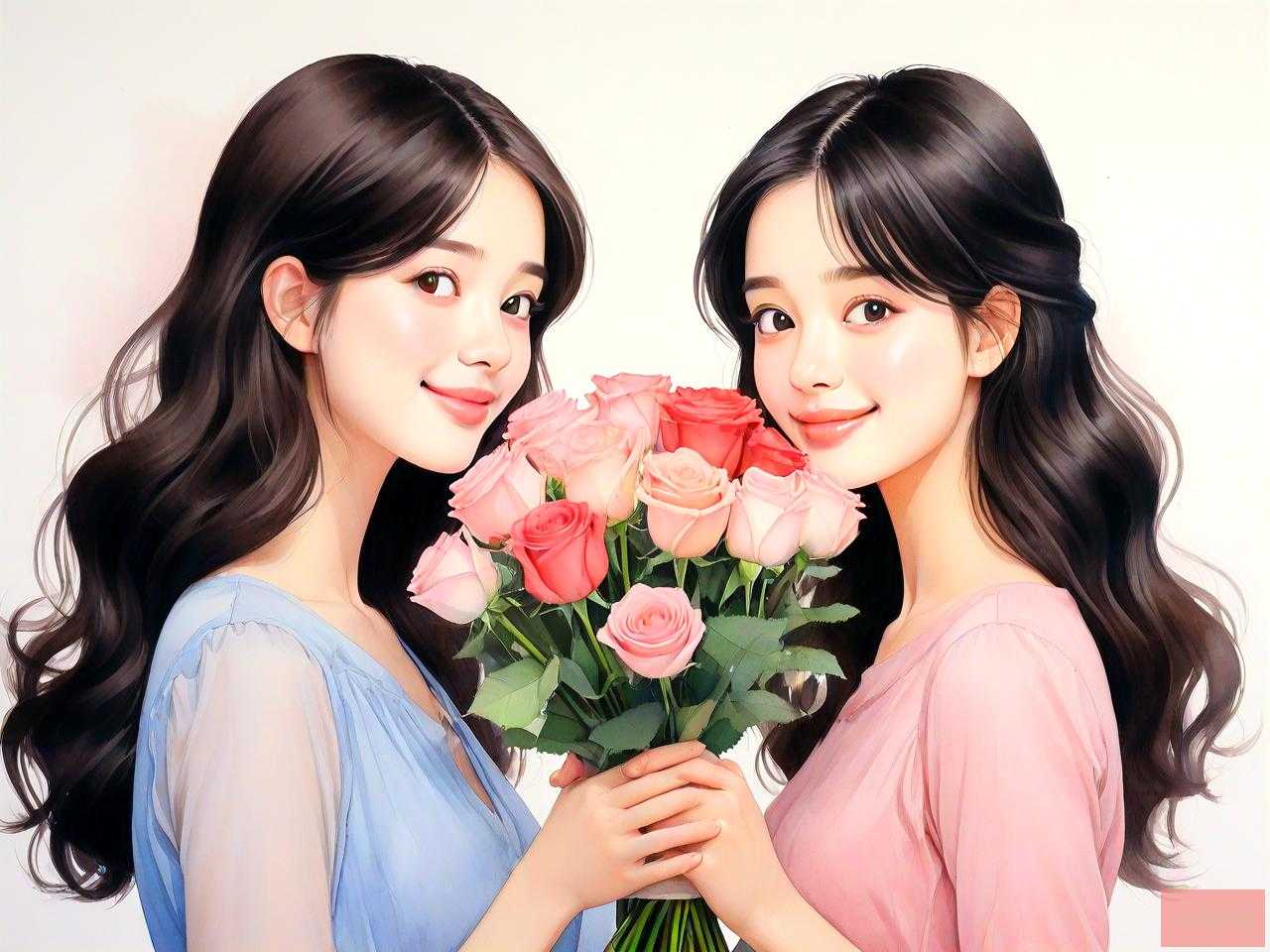闺蜜之间送花送什么花