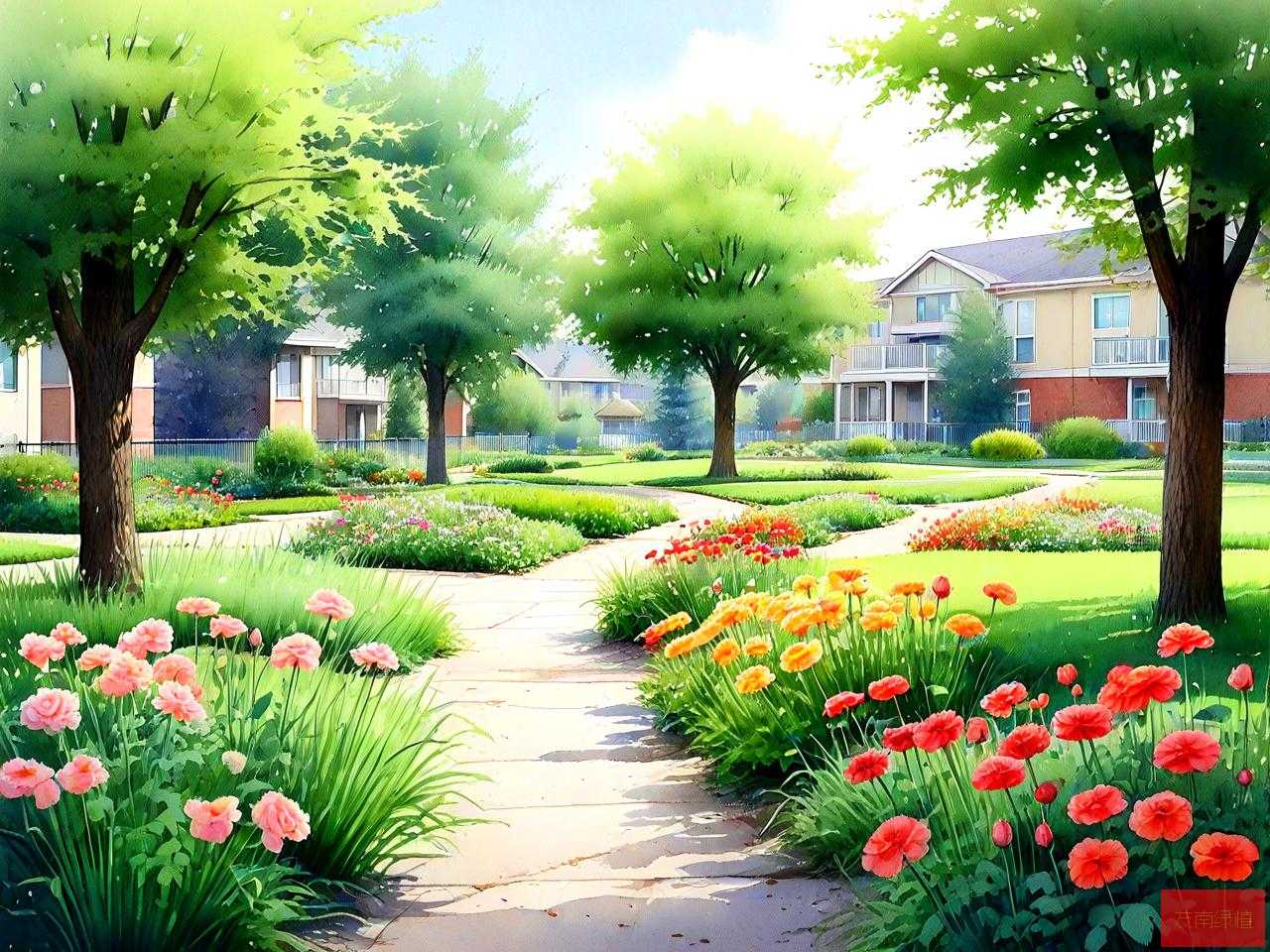 小区绿化花草常见品种