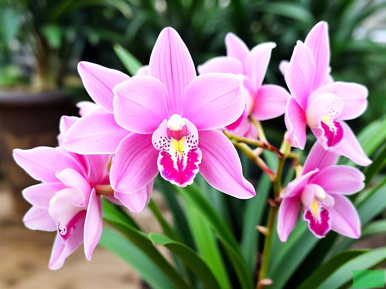 金边小桃红兰花怎么养