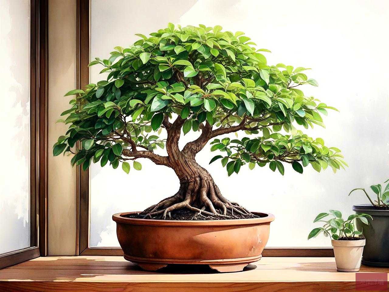榕树室内植物盆景如何养