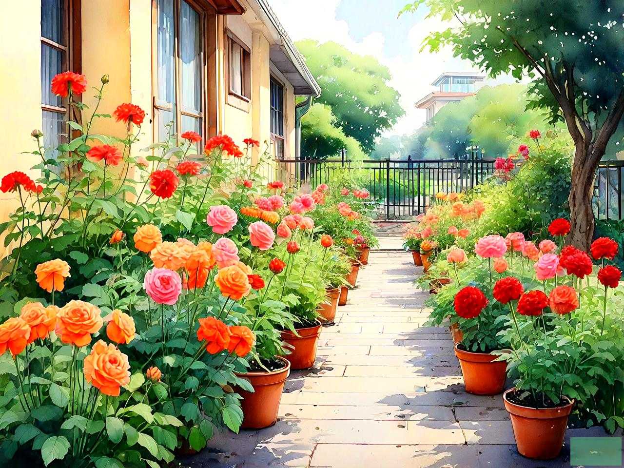 广东庭院花卉种植品种