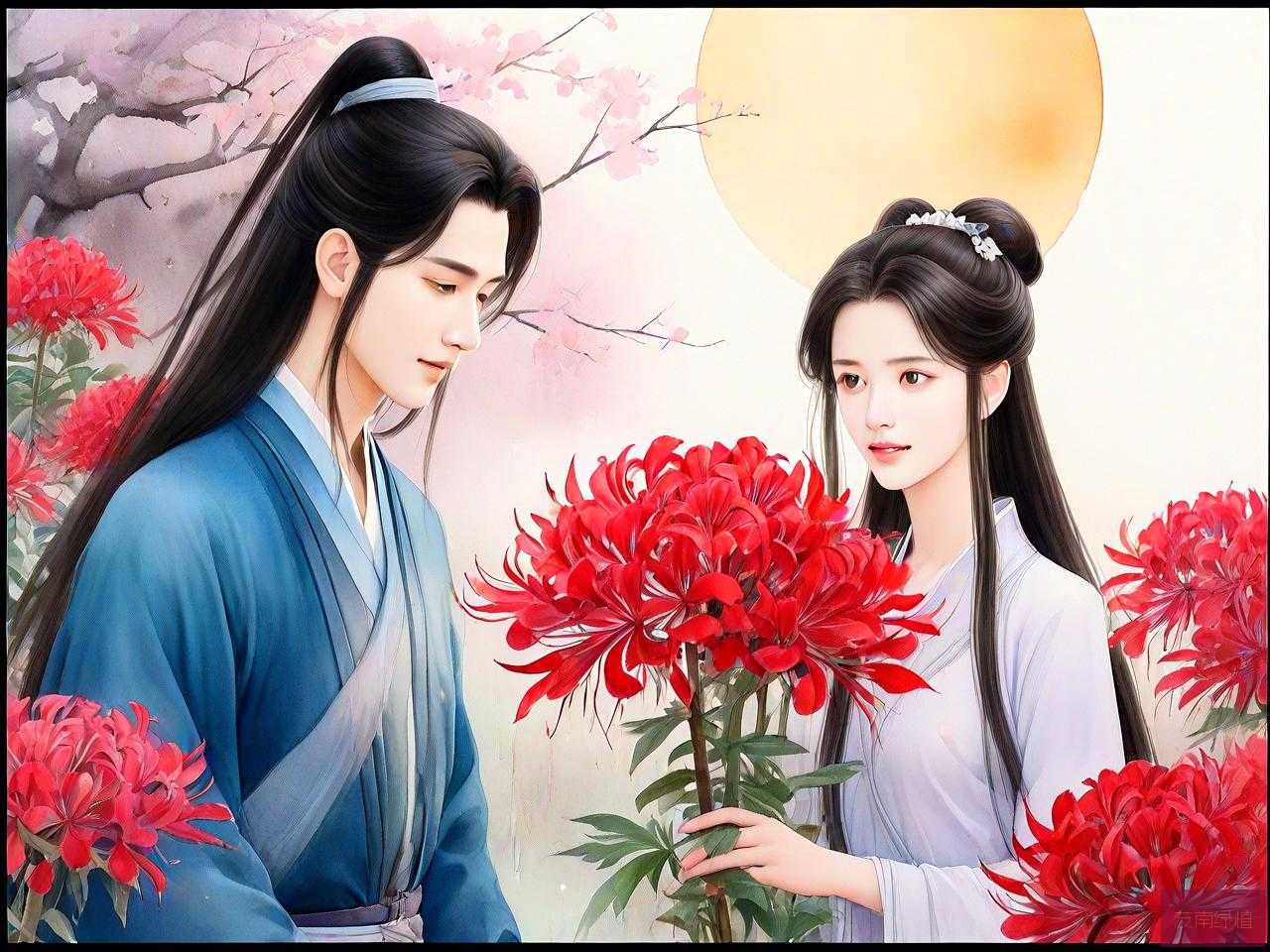 三生三世步生莲永生花
