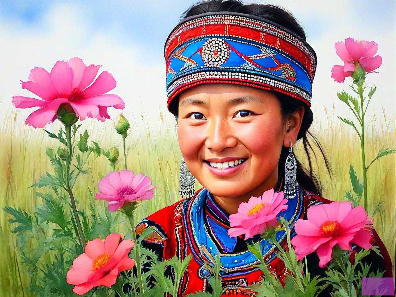 赫哲族代表花是什么花