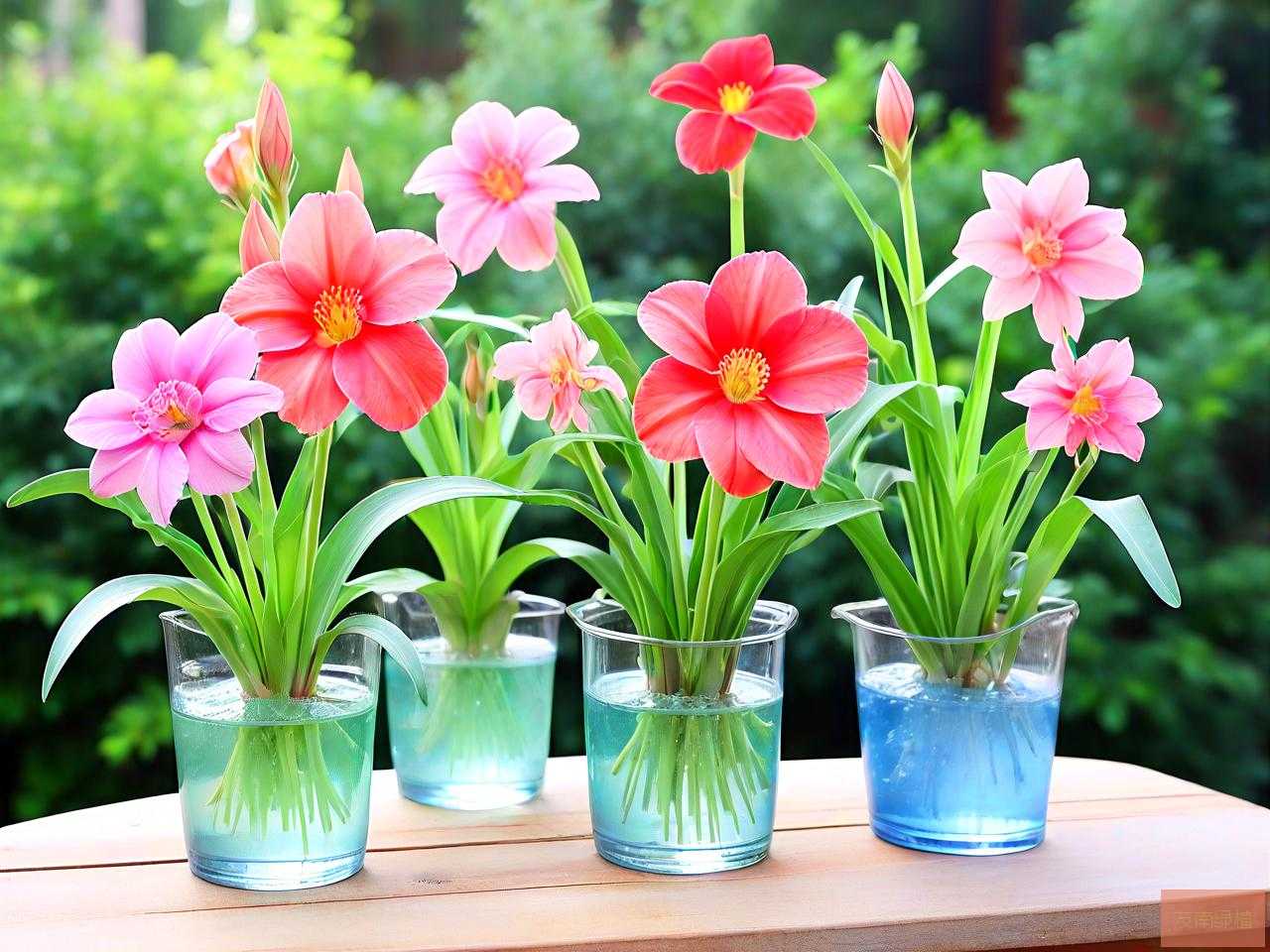 夏天能水培什么花好养