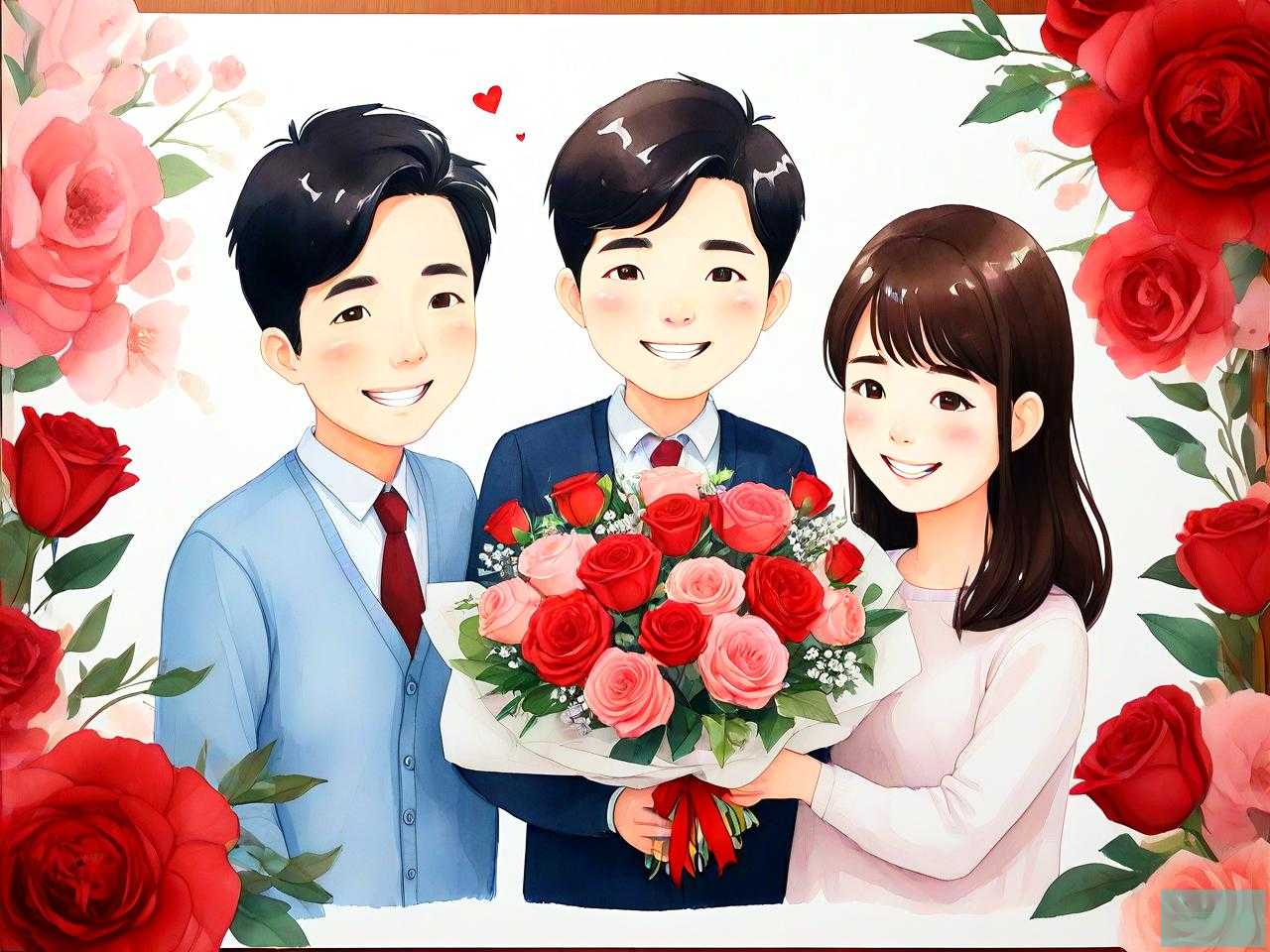 爸妈结婚纪念日送什么花
