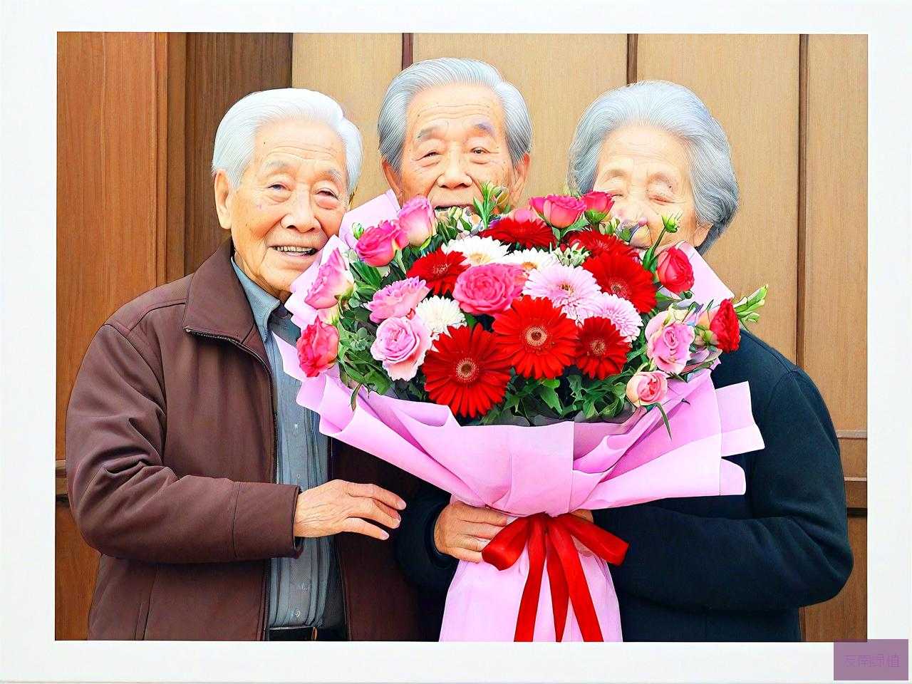 长辈八十大寿送什么花好