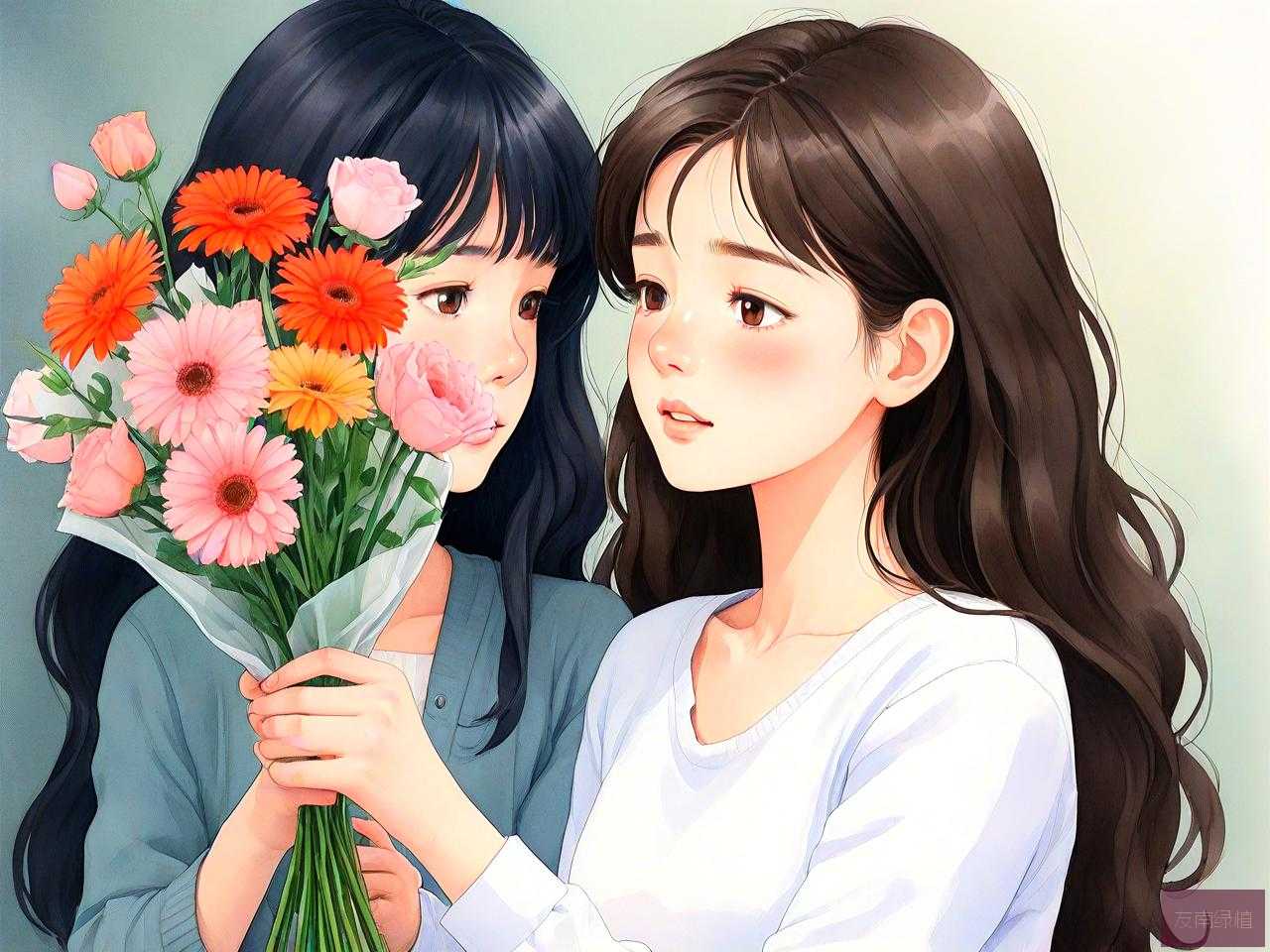 女性朋友生病了送什么花