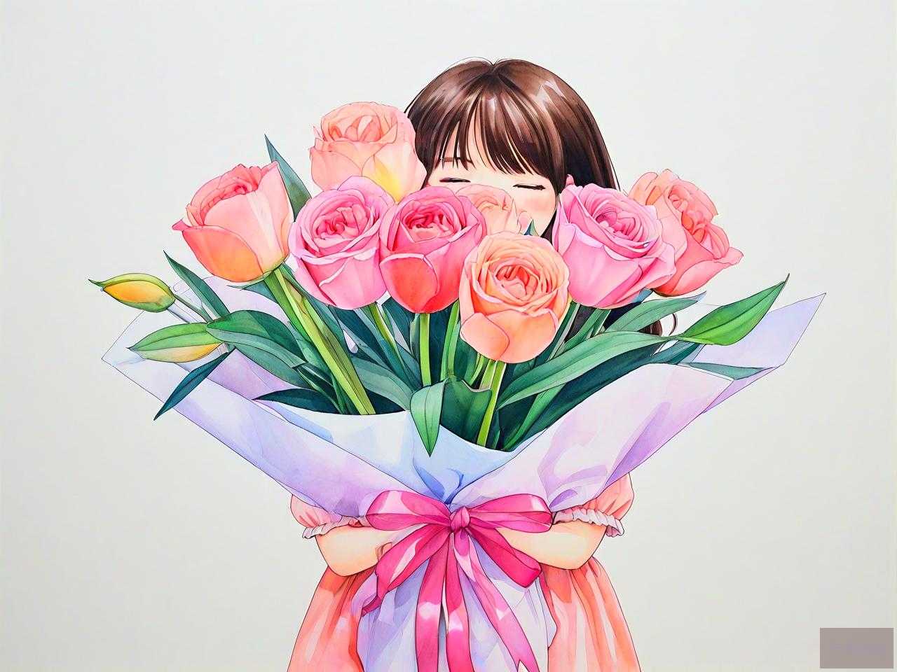 14岁女孩生日送什么花