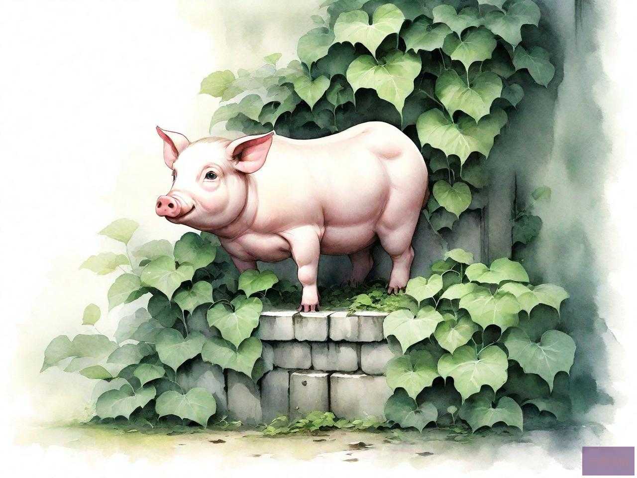 爬山虎可以喂猪吗