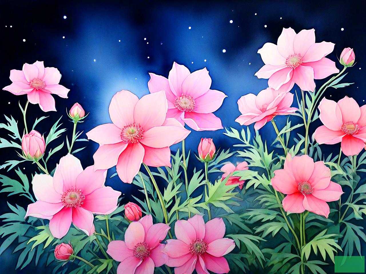 夜间能够释放氧气的花卉