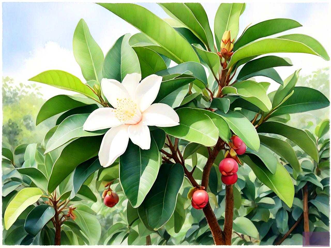 山竹树什么时候开花结果