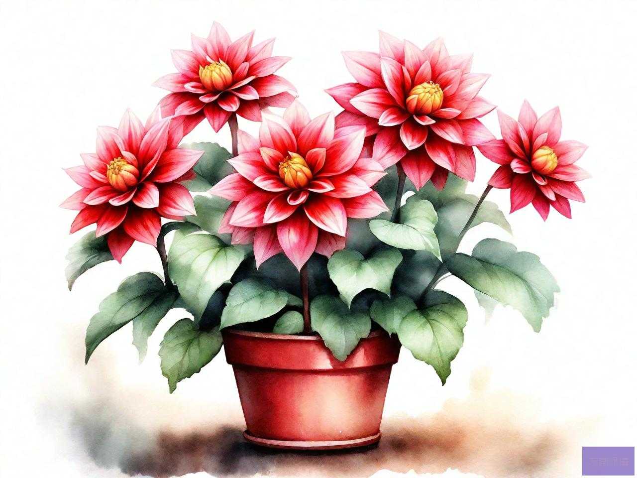 盆栽大丽花的养殖方法