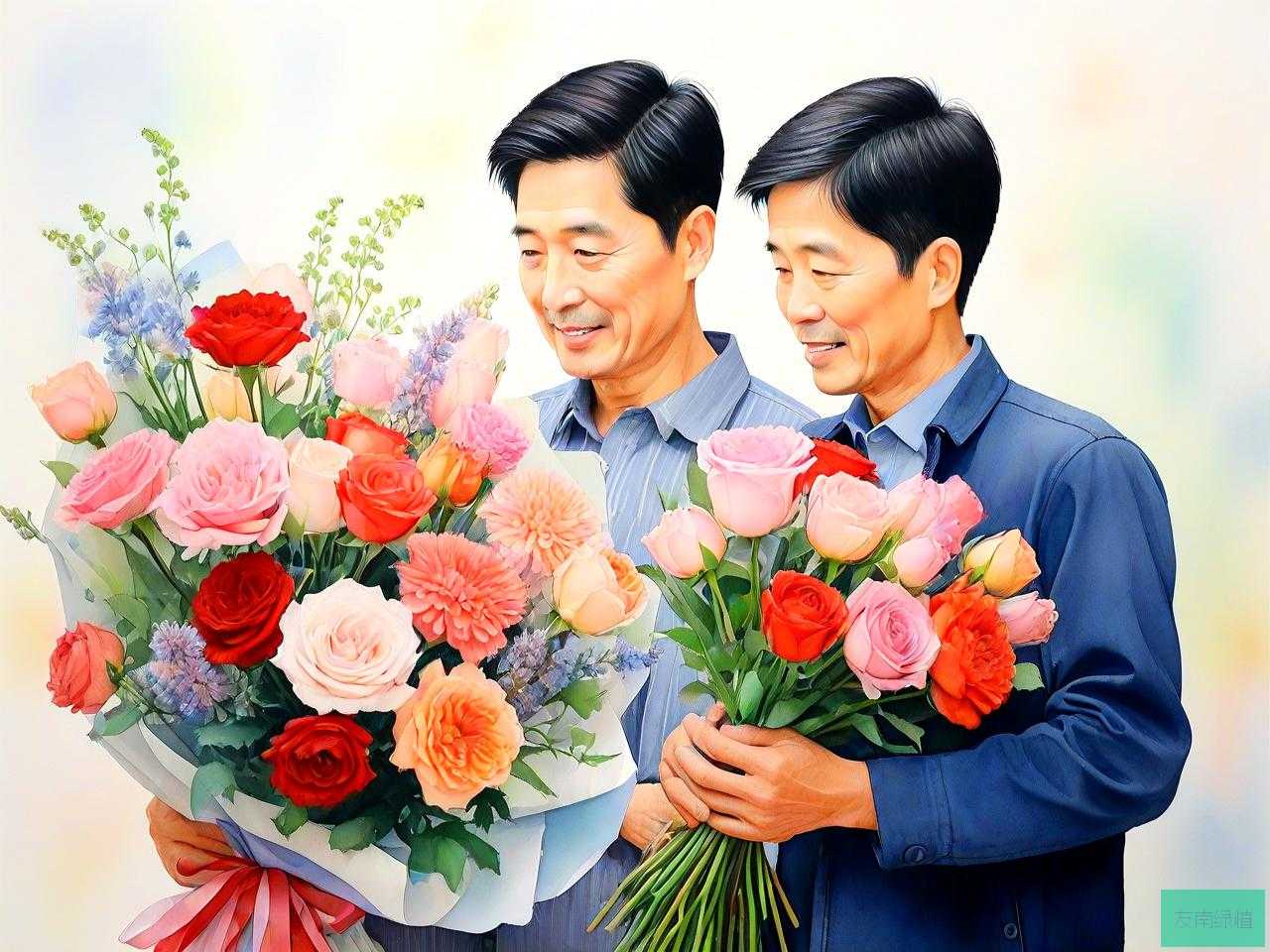 父亲过生日应该送什么花