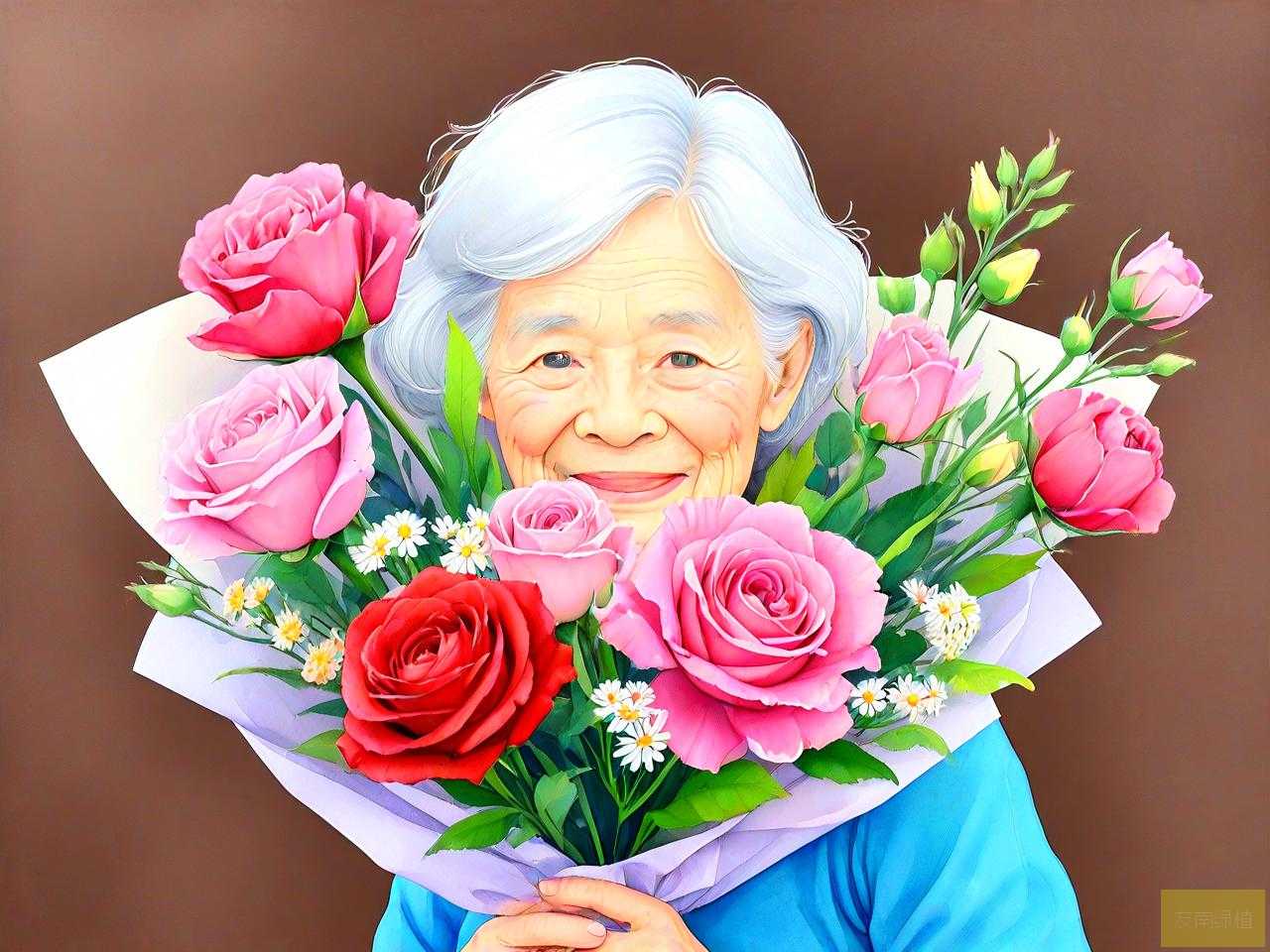 奶奶过生日送什么鲜花好