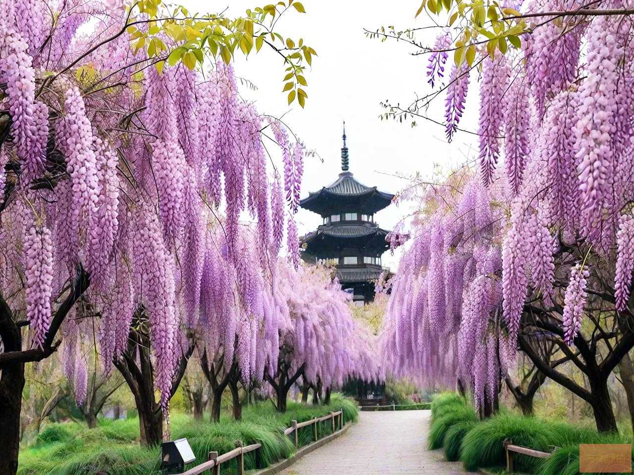 杭州紫藤花最佳观赏地方