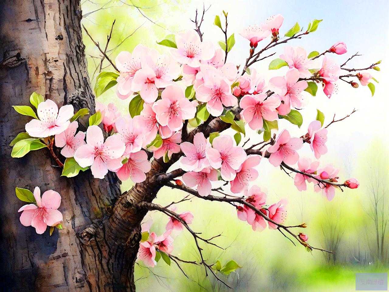 春天长在树上的花有哪些