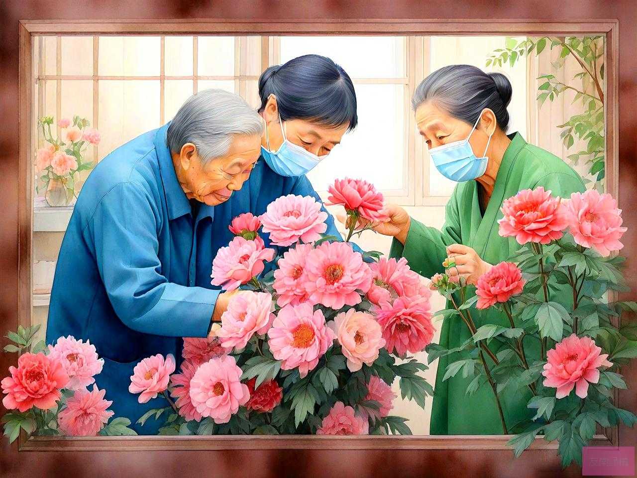 送病人长辈要送什么花好
