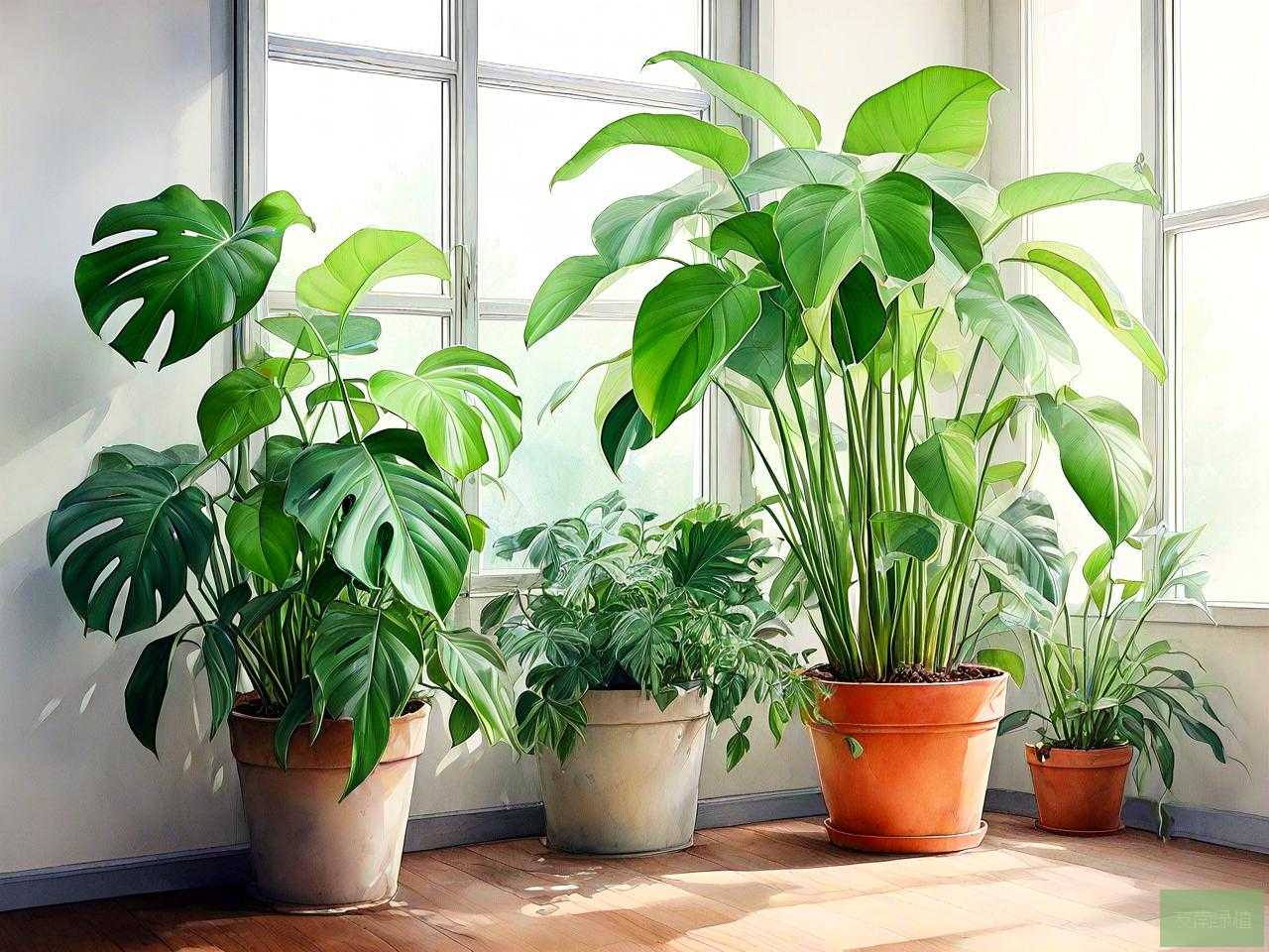 净化二氧化碳的室内植物