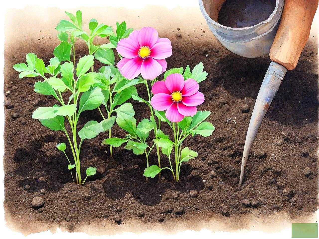花种怎么种植在土壤里