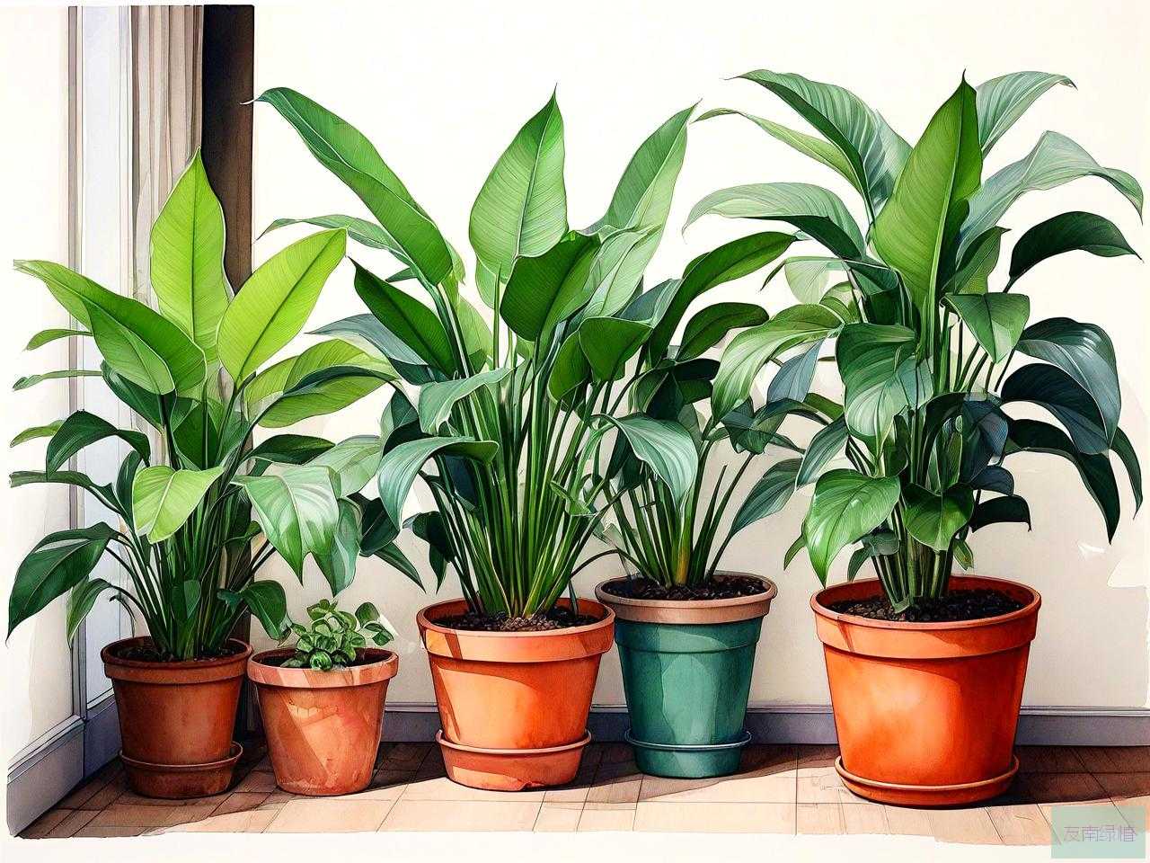 适合家里养的大型植物