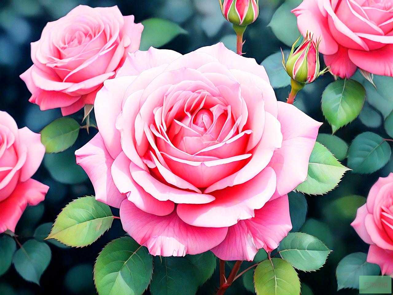 月季花的花形状是什么