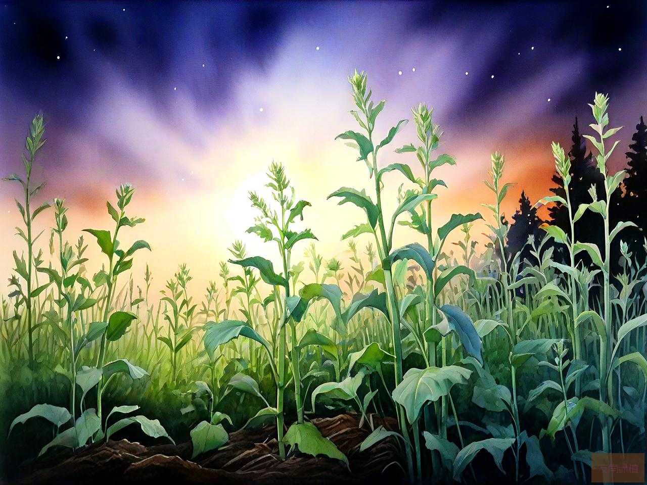 哪些植物夜晚释放氧气