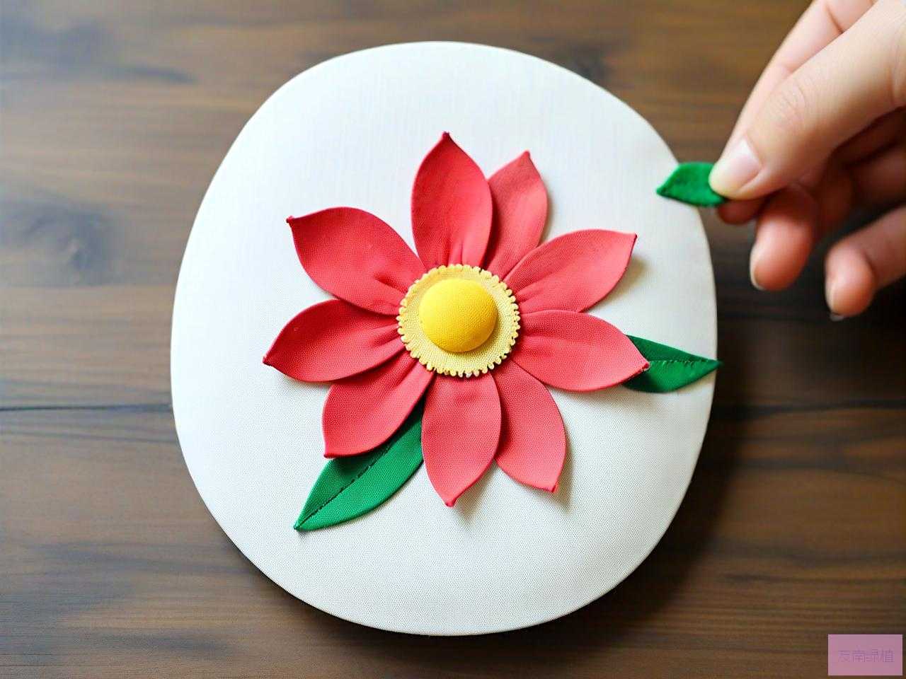 简单手工布艺小花做法